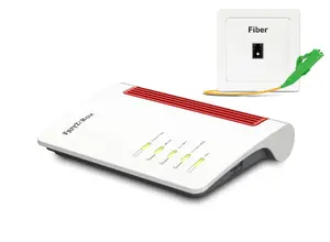 Galda maršrutētājs FRITZ 5530 Dual‑band Wi‑Fi 6 (2,4/5 GHz), Gigabit Ethernet, 2400 Mbps, balts
