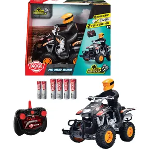Remote Control Mud Quad Simba‑Dickie 1:18 scale, RC toy quad bike, battery‑powered