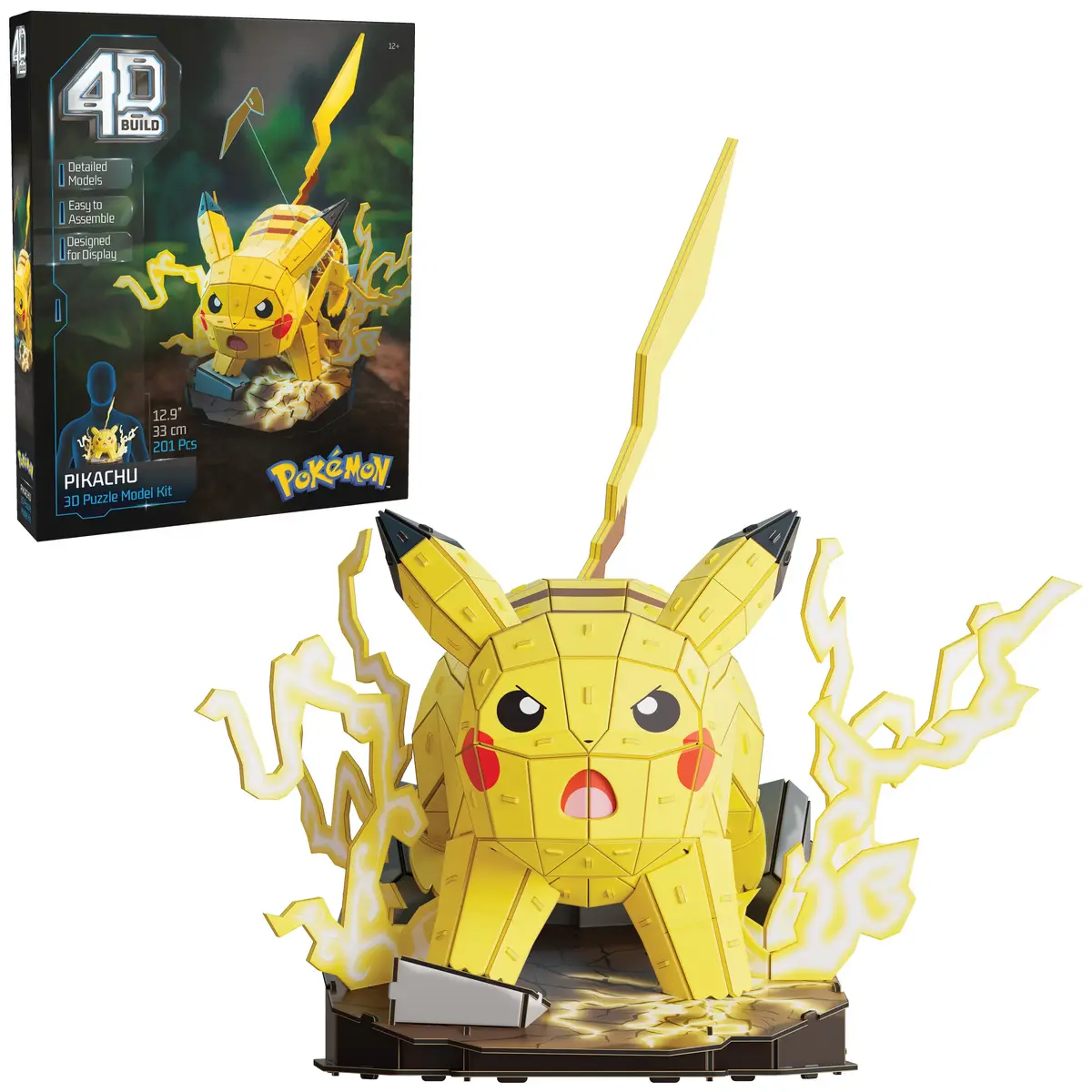 4D Build Pokémon Pikachu 3D Kit — Spinmaster Photo 6
