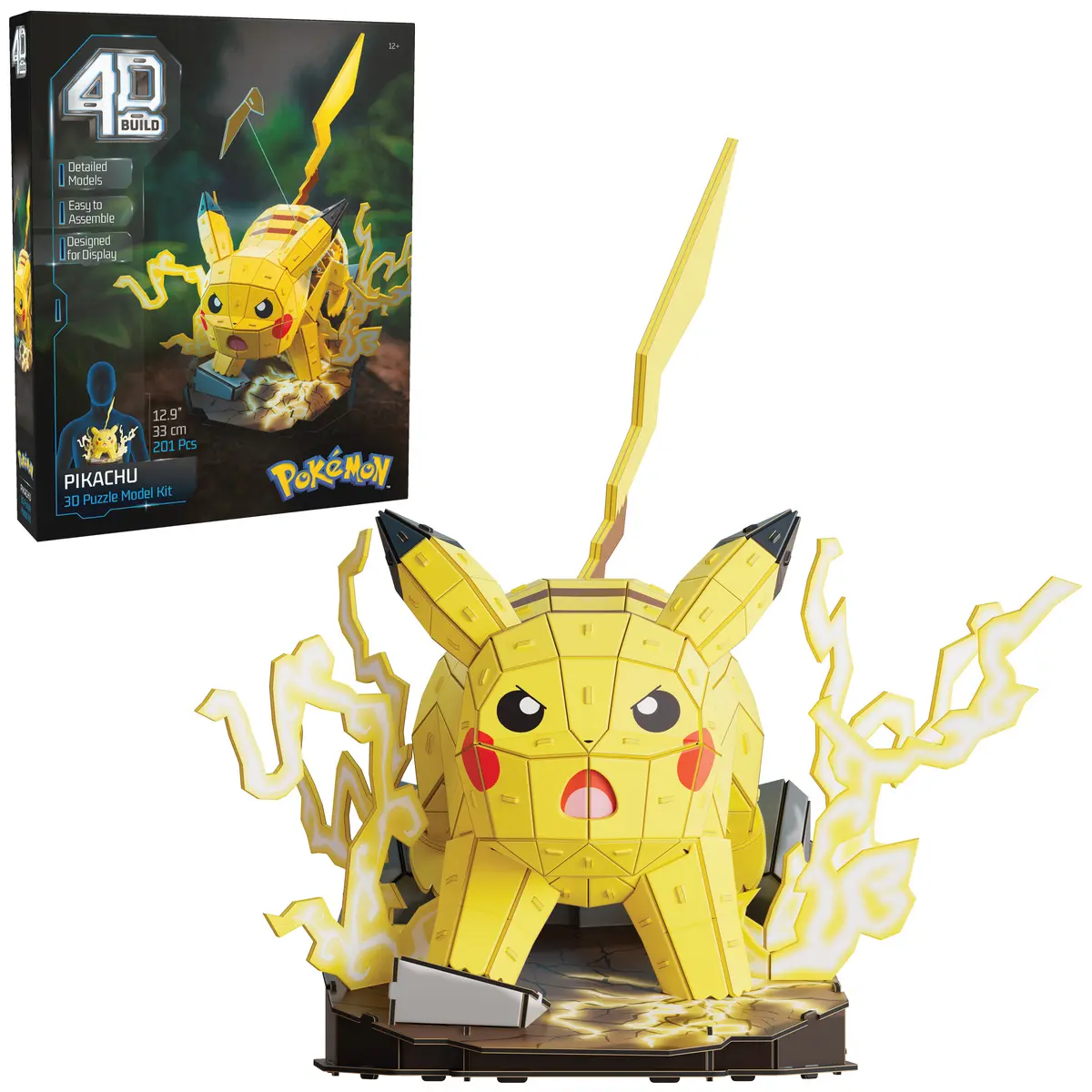 Spinmaster 4D Build Pokémon Pikachu 3D modelis Photo 6