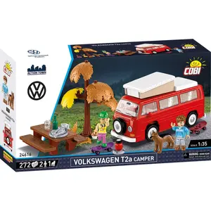 Model kit Cobi Volkswagen T2a camper — Cobi COBI-24616, brick building set