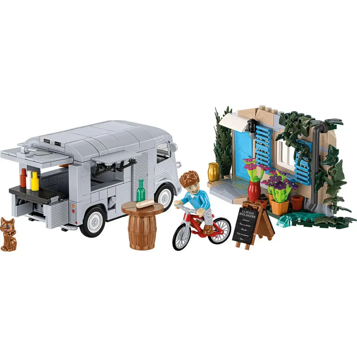 Cobi Citroen Type H "La Petite Boulangerie" model kit Photo 3