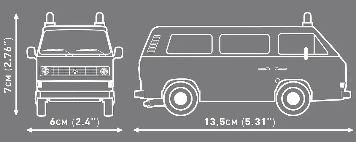 Cobi Volkswagen T3 пожарная служба COBI-24635 Photo 5