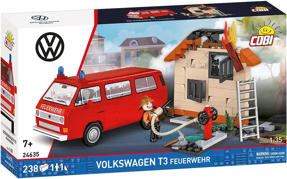 Cobi Volkswagen T3 пожарная служба COBI-24635 Photo 6