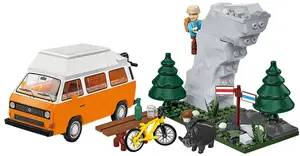 Building set Cobi Volkswagen T3 Camper Van COBI-24638, 232 pieces, ages 8+