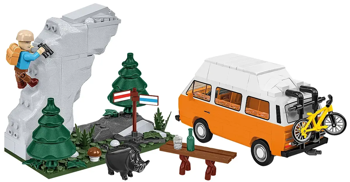 Cobi Volkswagen T3 Camper Van COBI-24638 конструктор Photo 2