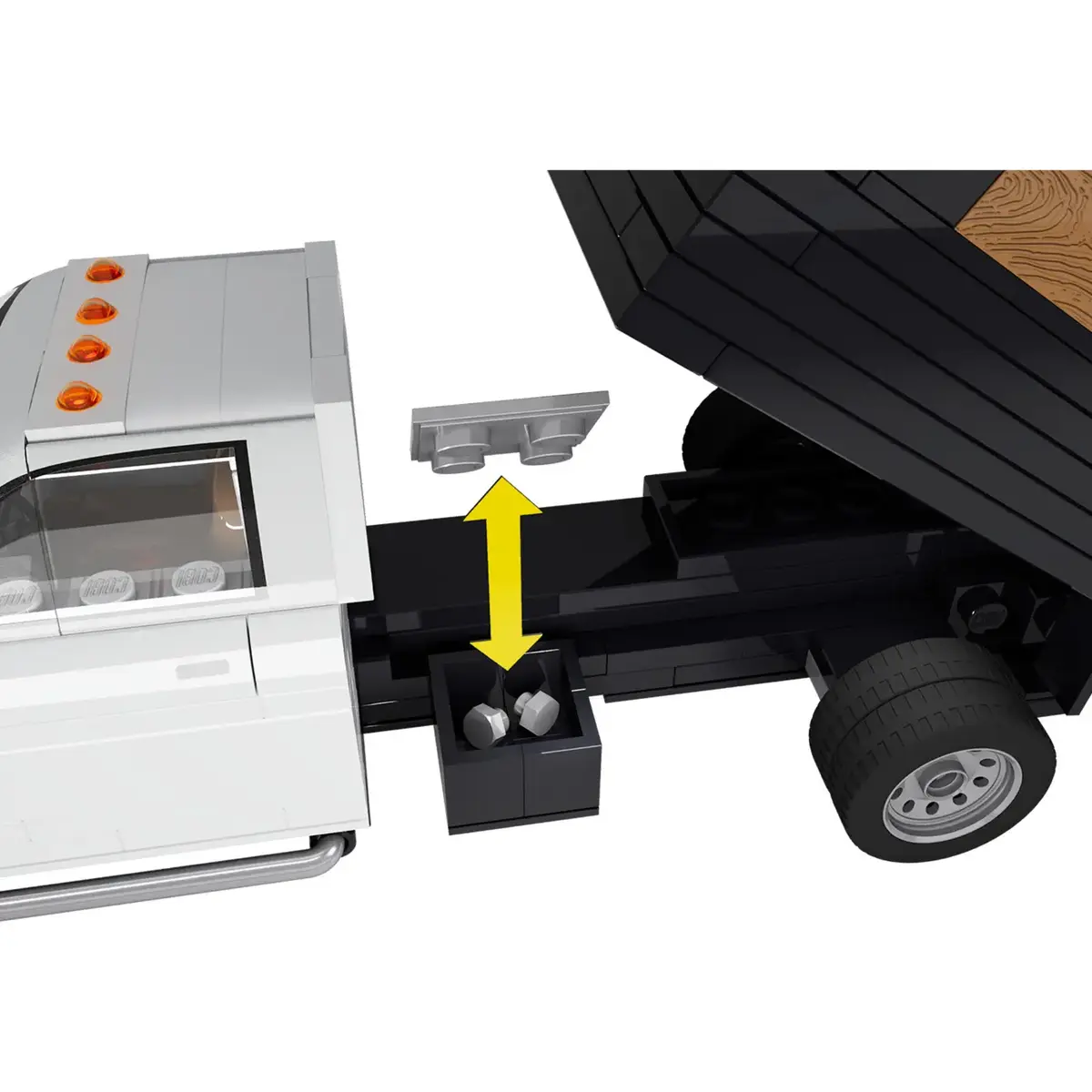 Cobi RAM 3500 Dump Truck 1:35 model Photo 5