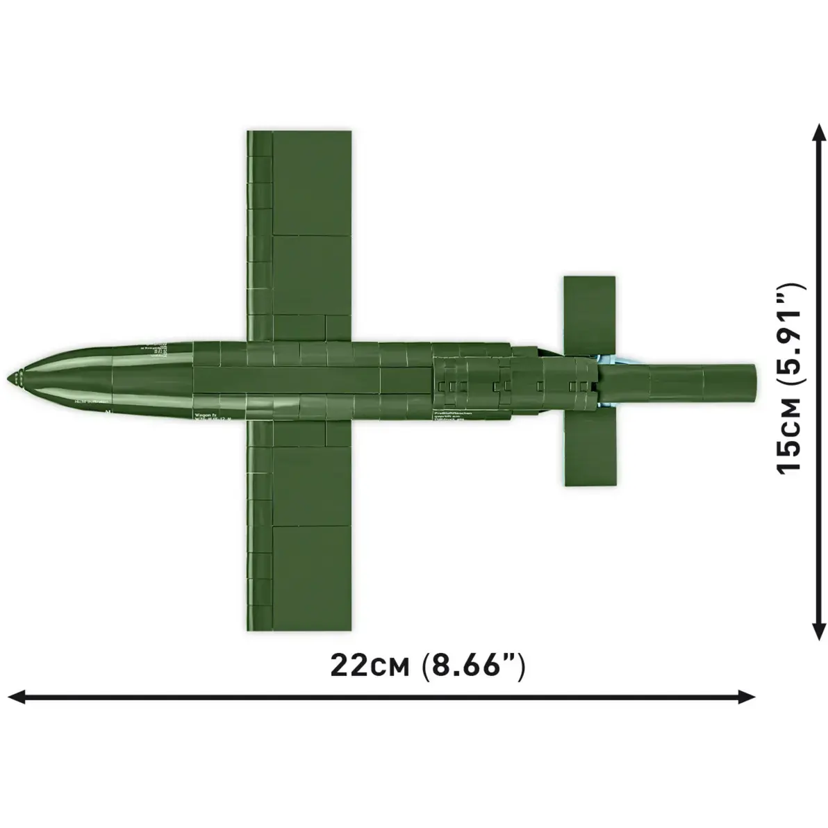 Cobi V-1 Flying Bomb (FI 103) набор модели Photo 6