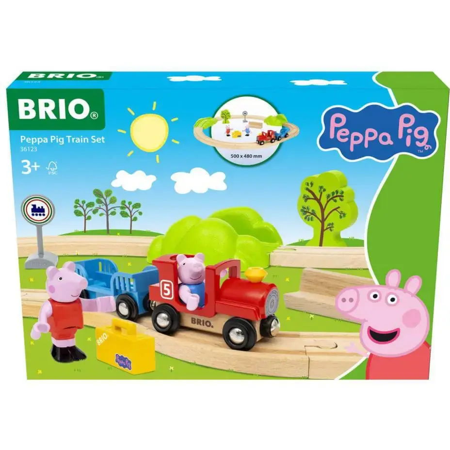 Ravensburger Peppa Pig железная дорога Photo 2