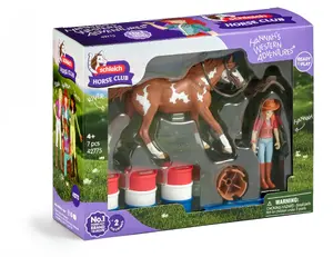 Toy set Schleich Horse Club Hannah's Western Adventures — plastic figures, multicolour, for ages 5+
