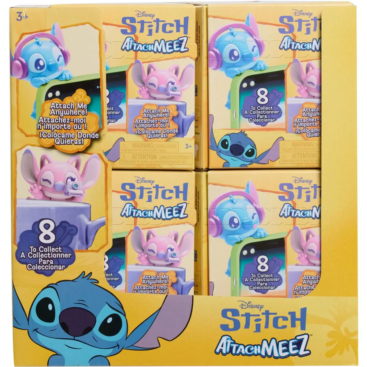 Figure just play Disney Stitch Attachmeez Photo 2