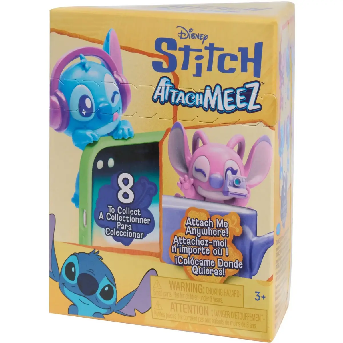 Figure just play Disney Stitch Attachmeez Photo 3