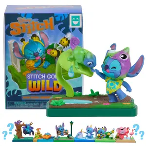 Collectible Blind Box Figure Just Play Stitch Goes Wild – blind-box collectible figure set, recommended for children