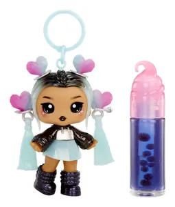 Mini lelle ar lūpu spīdumu MGA Entertainment Nina Heartpop Sour Sweeties, plastmasa, daudzkrāsaina, 4+