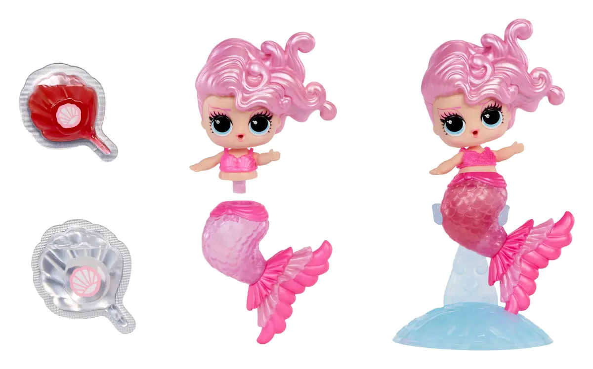 Mini lelle L.O.L. Surprise! Mermaids! Makeover Magic Tots Photo 4