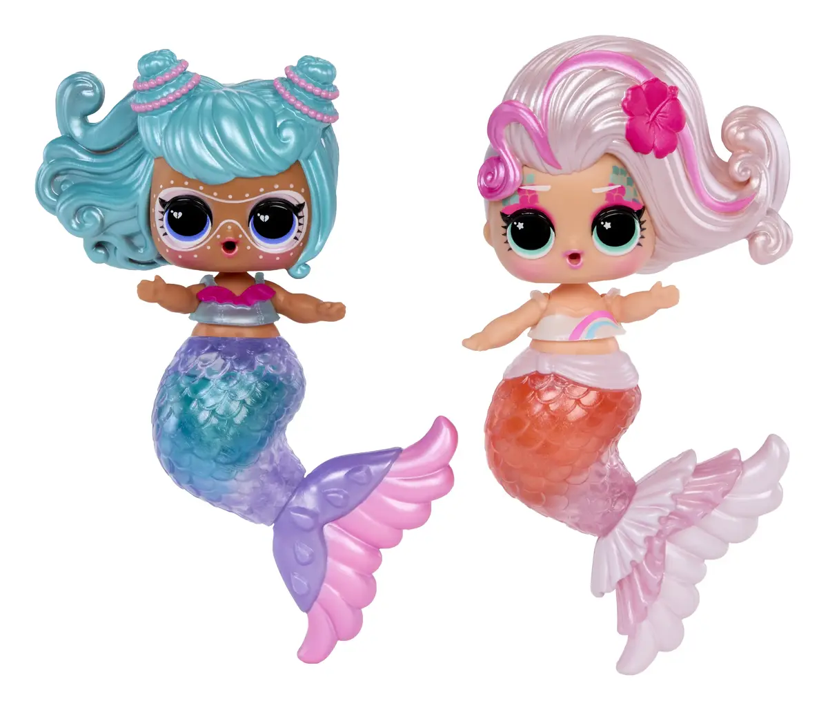 Mini lelle L.O.L. Surprise! Mermaids! Makeover Magic Tots Photo 8