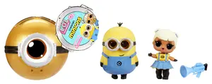 Mini lelle L.O.L. Surprise Loves Minions Tots no MGA Entertainment — plastmasas mini figūra, dažādas krāsas, vecums 4+