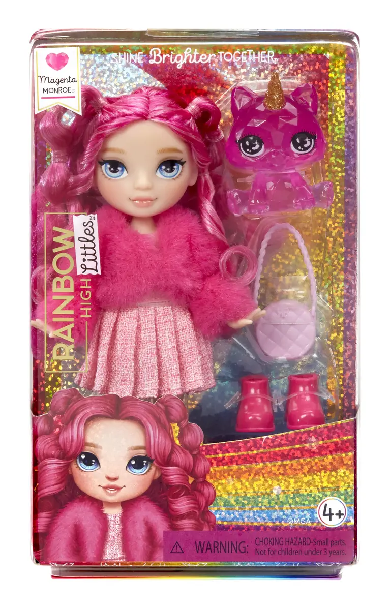 Lelle MGA Entertainment Rainbow High Littles Magenta Photo 8