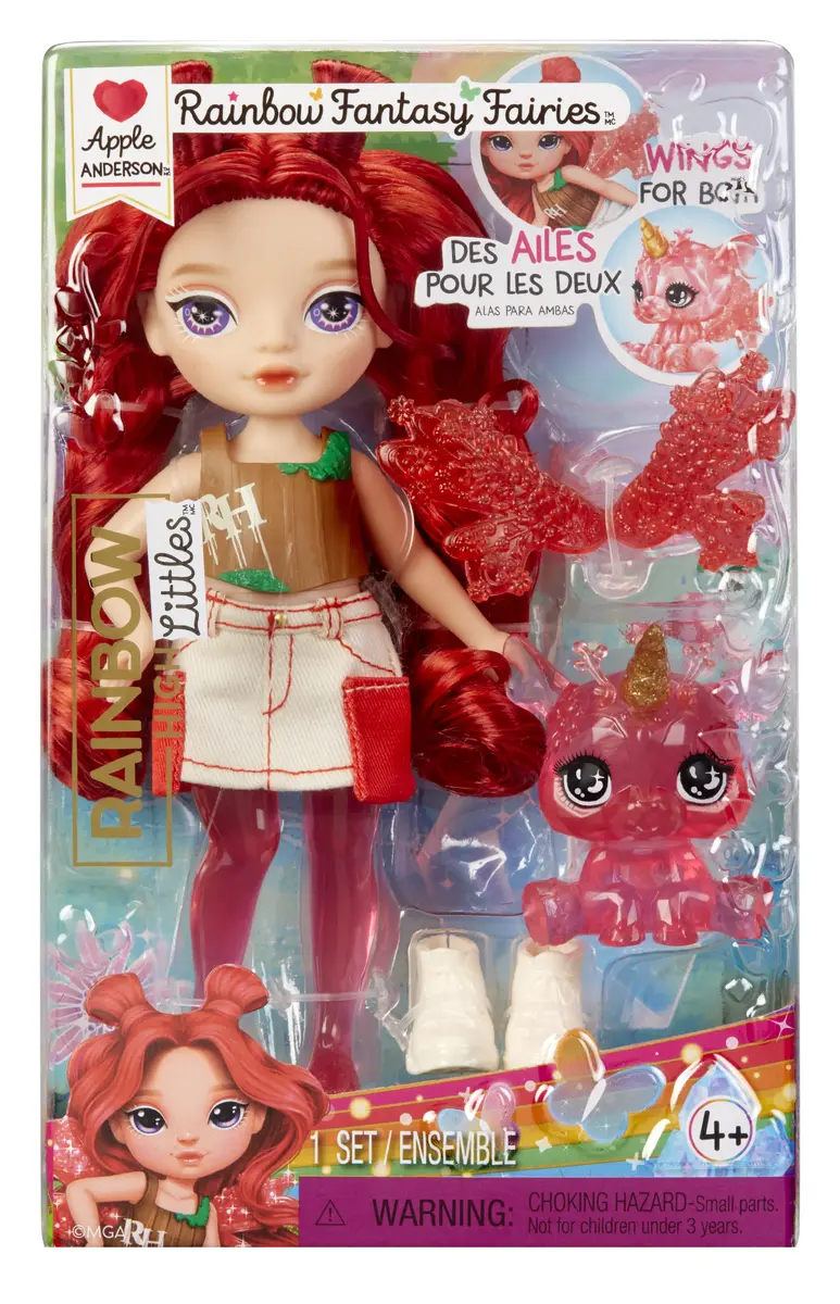MGA Entertainment Rainbow High Littles lelle Apple 140 mm Photo 2