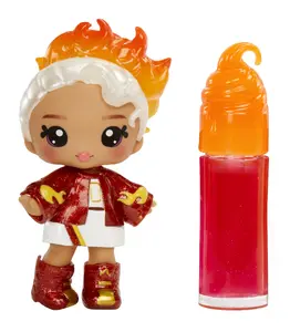 Mini lelle MGA Entertainment Yummiland Lip Gloss sērija 2 — Cinnamon Spice (Amber Cinnamon), 100 mm, 4+