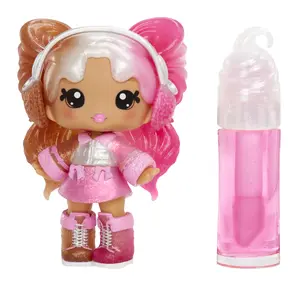Lūpu spīduma lelle MGA Entertainment Yummiland Sērija 2 — mini 100 mm, sievišķa, 4+ (Neopolitan / Avery Ice Cream)