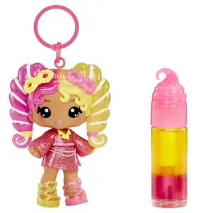 Mini lelle MGA Entertainment Yummiland Mystery Lip Gloss Doll Mila Mallows, plastmasa, daudzkrāsaina, no 4 gadu vecuma