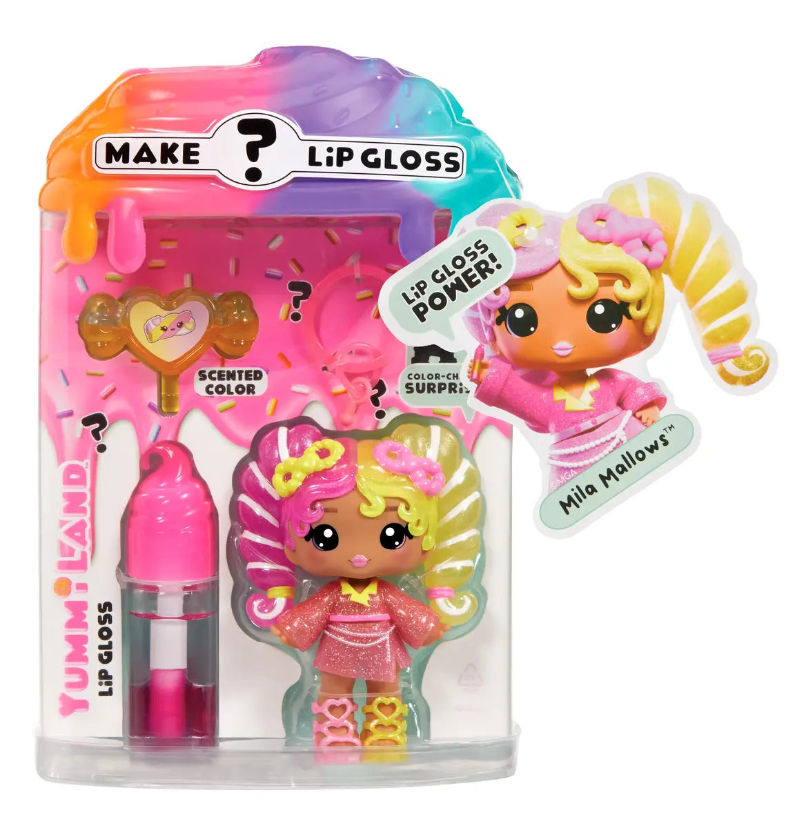 MGA Entertainment Yummiland Mystery Lip Gloss Doll Mila Mallows Photo 5