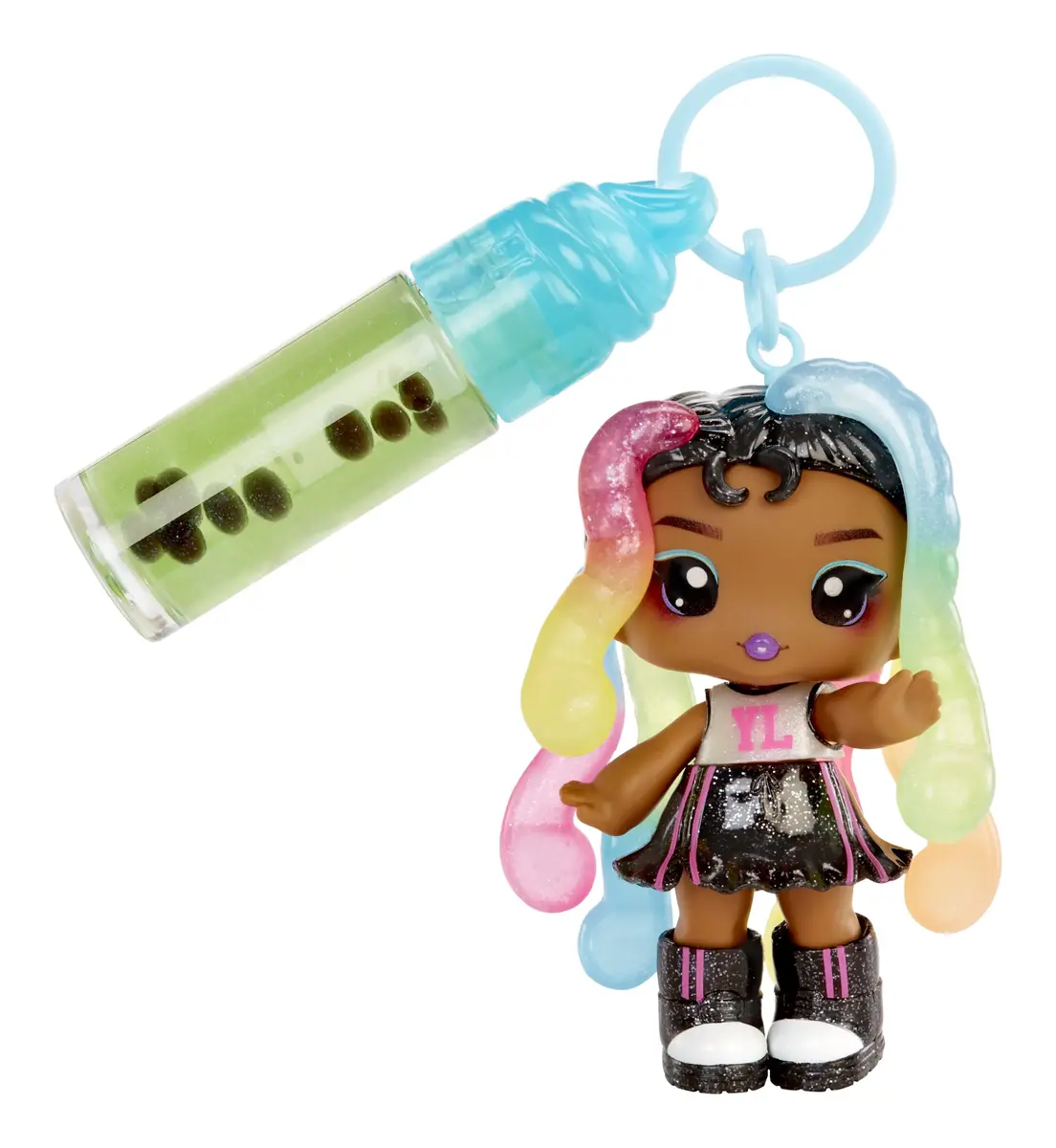 MGA Entertainment Yummiland Sasha Sourworms mini lelle ar spīdumu Photo 3