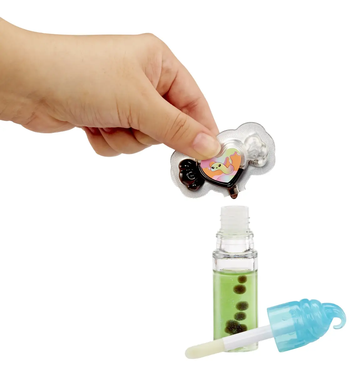 MGA Entertainment Yummiland Sasha Sourworms mini lelle ar spīdumu Photo 4