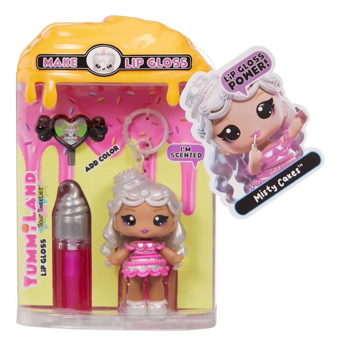 MGA Entertainment Yummiland Lip Gloss Doll Misty Cakes Photo 5