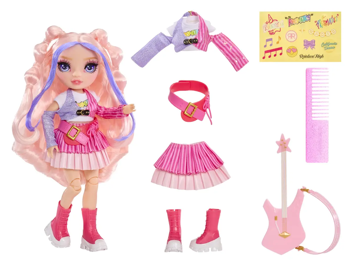 MGA Entertainment Rainbow High Jr High Rockband — lelle Bella Photo 2