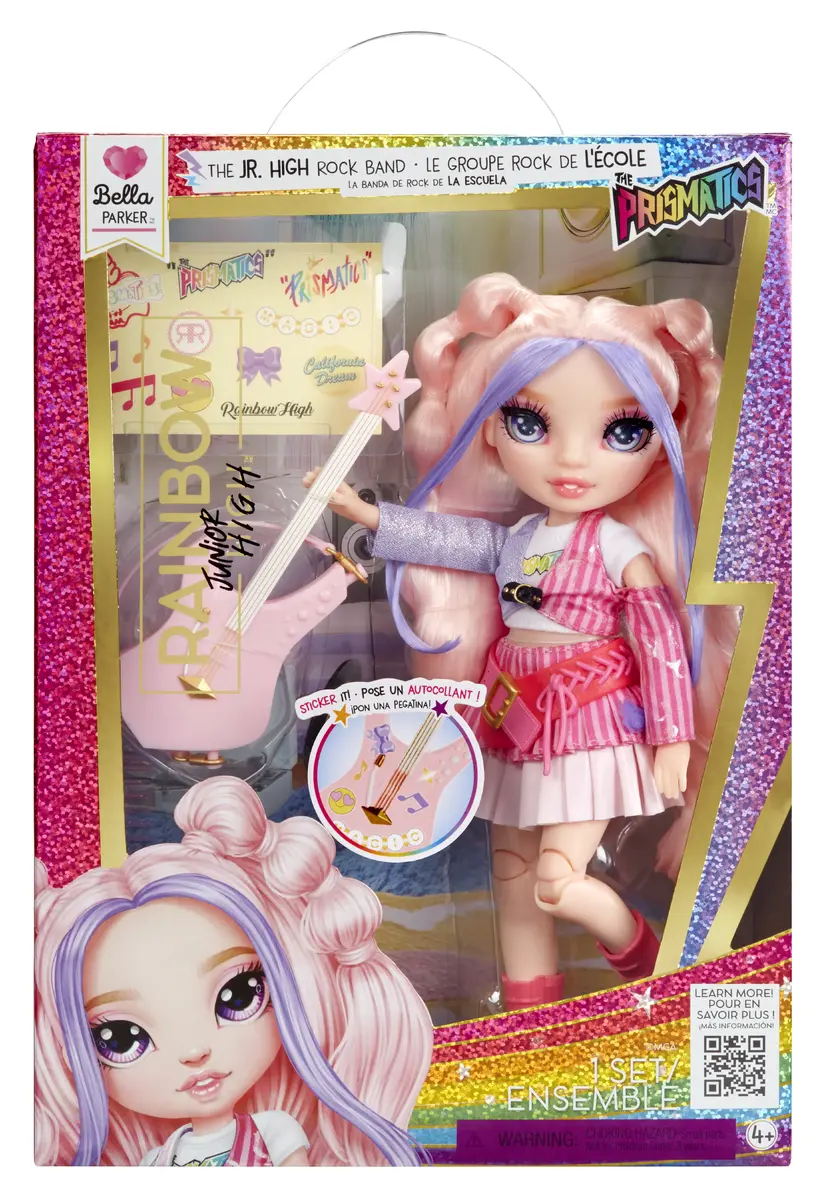 MGA Entertainment Rainbow High Jr High Rockband — lelle Bella Photo 3