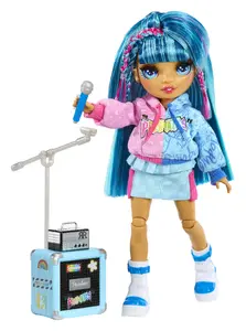 Modeļu lelle Rainbow High Junior High Rockband Skyler no mga entertainment, daudzkrāsaina, 4+ gadi
