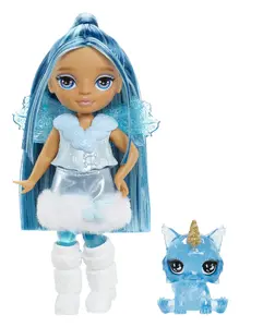 Lelles rotaļlieta MGA Entertainment Rainbow High Littles Rainbow Fantasy Fairies Sapphire — 140 mm, audums un plastmasa