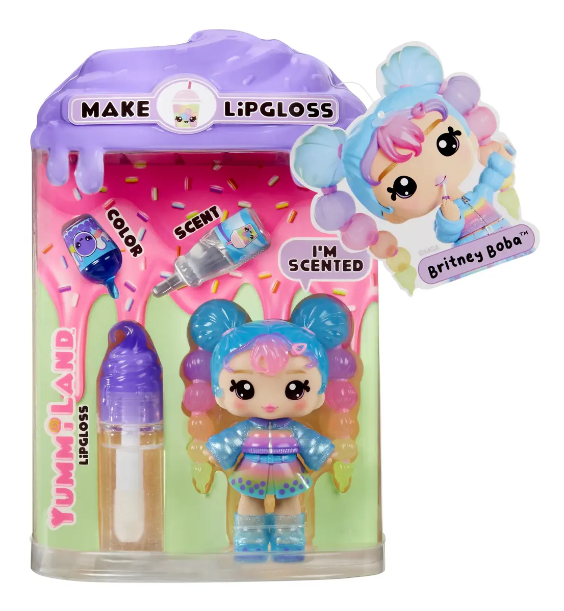 MGA Entertainment Yummiland Мини-кукла Lip Gloss Boba Photo 6