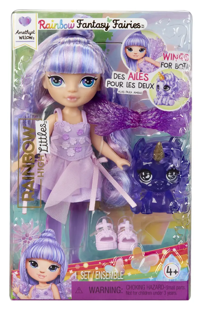 MGA Entertainment Rainbow High Littles lelle Amethyst Photo 2