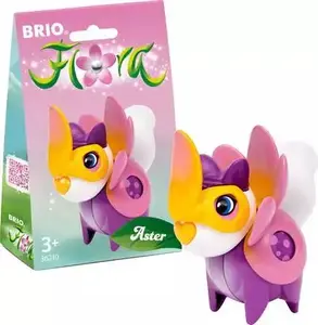 Ravensburger collectible figure Flora - Aster in a flower outfit, character figurine for display and gifting