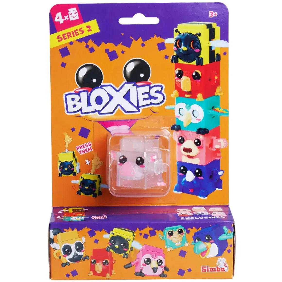 Simba-Dickie Bloxies Серия 2 — набор из 4 фигурок Photo 3