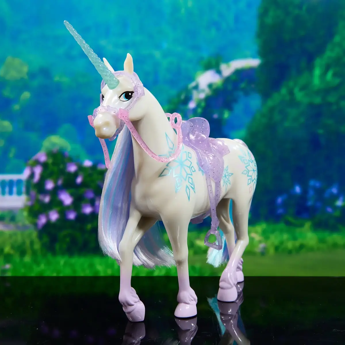 Spinmaster Unicorn Academy Unicorn Glacier — 28 cm plush unicorn Photo 4