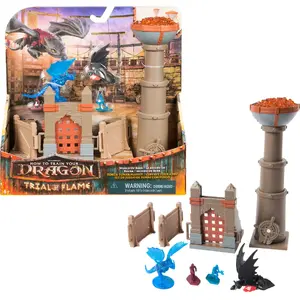 Playset Spinmaster Dragon Arena Torch Tower – How to Train Your Dragon playset