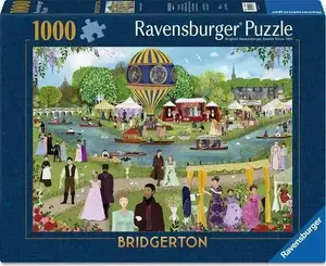 Пазл Ravensburger Bridgerton — 1000 деталей, ширина 700 мм, тема: кино/телевидение
