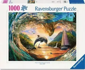 Пазл Ravensburger Sunset Splash, 1000 элементов, пейзаж, ширина 700 мм