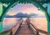 Ravensburger Footbridge at Lac d'Annecy — 1000 деталей Photo 2