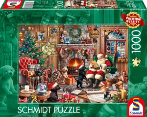 Пазл Schmidt Spiele 58872 — 1000 деталей, рождественская сцена, от 12 лет