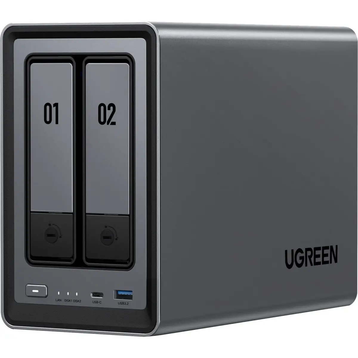 UGREEN DXP2800 с 2×6ТБ Seagate IronWolf Photo 2