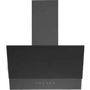 Respekta cooker hood CH66060BSGA 60 cm, dark stainless steel, wall-mounted extraction/recirculation