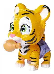 Children's electronic animal toy Simba-Dickie 105953575 — battery-powered interactive figure, ages 3+, black/orange/white