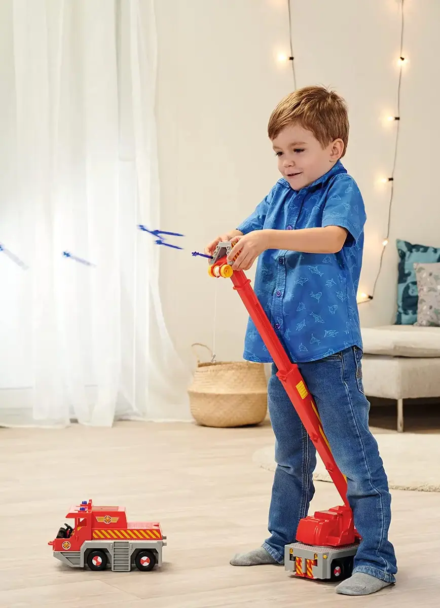 Simba‑Dickie Fireman Sam 2-in-1 rescue crane toy Photo 3
