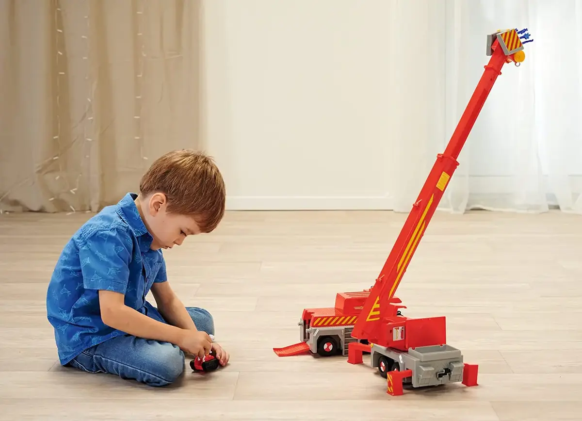 Simba‑Dickie Fireman Sam 2-in-1 rescue crane toy Photo 4