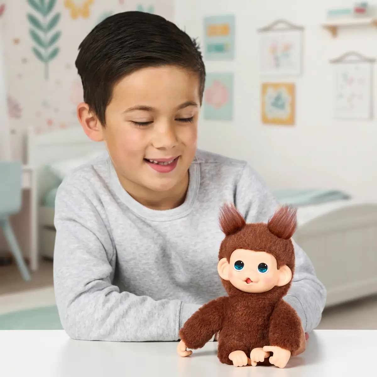 Moose Toys Little Live Pets My Baby Monkey Chikki Cherry Photo 5
